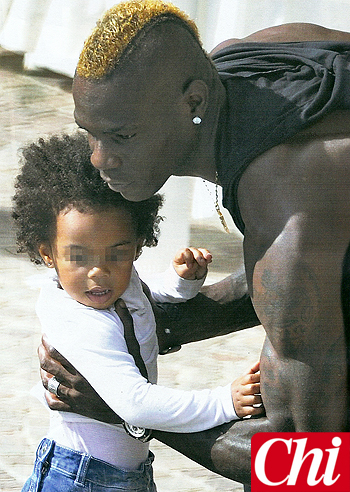 Mario Balotelli, un weekend con Pia