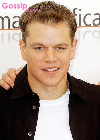 Fiocco rosa per Matt Damon