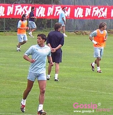 La Lazio in ritiro tra le fans