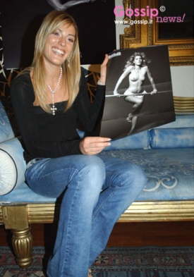 Calendari 2004: Francesca Piccinini dalla schiacciata al chiodo