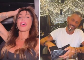 Guendalina e Edoardo Tavassi a cena a Roma dopo l'Isola dei Famosi