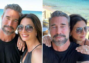 Montrucchio e Mancini al mare