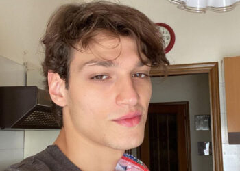 Andrea Delogu innamorata pazza del modello 23enne Luigi Bruno: guardate quant'è bello