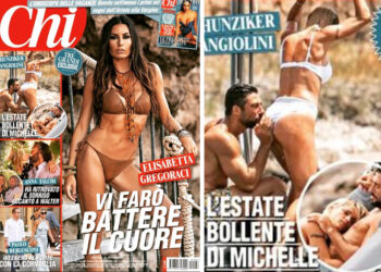 Michelle Hunziker, ancora un weekend bollente con Giovanni Angiolini in Sardegna, foto