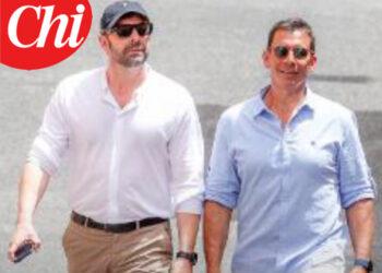 Alberto Matano, la prima foto col compagno che sposerà sabato 11 giugno