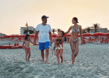 Raoul Bova, mare in famiglia in Calabria