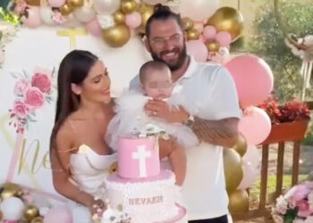 Alessia Macari battezza la figlia 