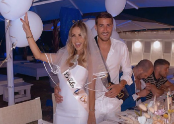 Sabrina Ghio, addio al nubilato insieme al futuro marito