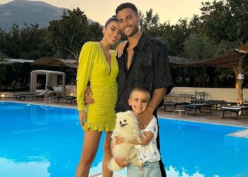 Giulia Salemi, tenera foto con il figlio del compagno Pierpaolo Pretelli