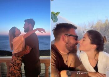 Sarah Felberbaum e De Rossi : la dolce dedica