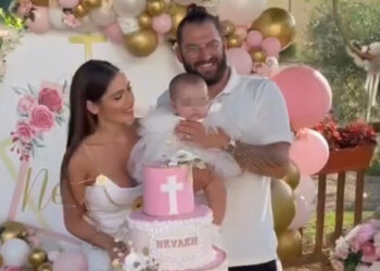 Alessia Macari ha battezzato la figlia: le foto della festa