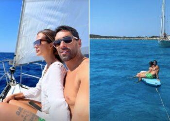 Palmas e Magnini, fuga d'amore in barca