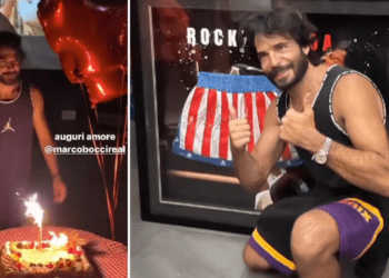 Marco Bocci, il regalo speciale per il compleanno