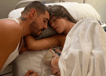 Fabio Colloricchio papà, Violeta ha partorito: ecco come si chiama la figlia