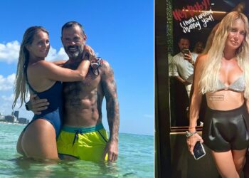 Katia Pedrotti e Ascanio Pacelli, vacanze negli Usa