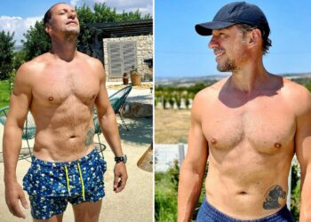 A 51 anni Stefano Accorsi mette in mostra il fisico super allenato: foto