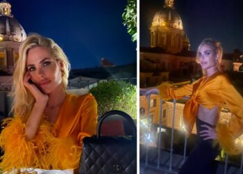 Ilary Blasi è tornata a Roma: relax e cena con vista prima dell'inizio della dura battaglia legale con Totti