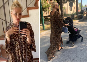 Ilary Blasi torna al paesino dei nonni nella Marche, l’addio a Totti non le toglie il sorriso