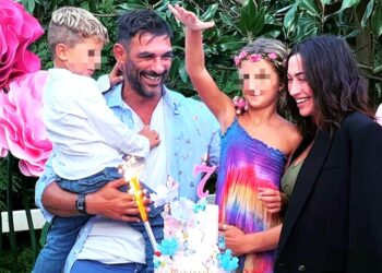 Francesco Arca festeggia il compleanno delle figlia