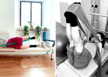 Bianca Atzei fa pilates con il pancione