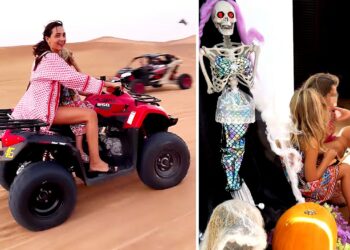 Caterina Balivo, Halloween a Dubai