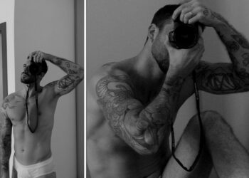 Andreas Muller sexy in intimo su Instagram