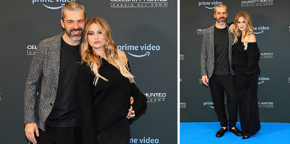 Cristina Marino, pregnant with a 7-month-old baby girl, on the red carpet with Luca Argentero: photo – Gossip.it