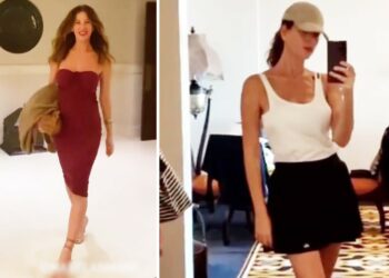 Alessia Marcuzzi festeggia 50 anni a Dubai