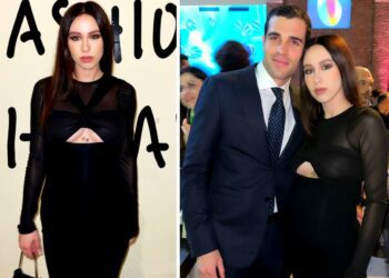 Aurora Ramazzotti incinta elegantissima e mondana con fidanzato Goffredo a Milano: foto