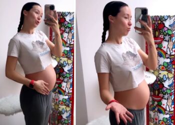 Aurora Ramazzotti scioccata dalla grandezza del suo pancione al quinto mese: ''Presto servirà una carriola''