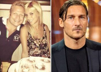 Noemi Bocchi, nuova compagna di Totti, in tribunale contro l'ex marito: ''Mani al collo e minacce mentre i bimbi dormivano''