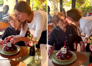 Alessia Marcuzzi festeggia i 99 anni dell'amata nonna Mela: le tenere immagini