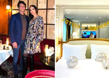 Michela Quattrociocche festeggia il compleanno a Parigi