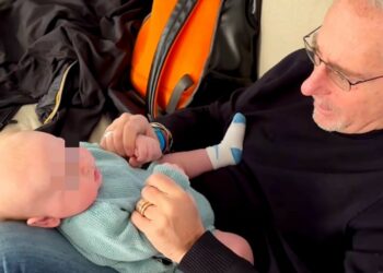 Paolo Bonolis a New York per conoscere il nipotino