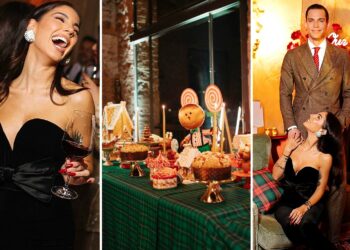 Giulia De Lellis e Carlo Beretta: il loro party di Natale