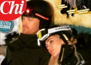 Ilary Blasi a Saint Mortiz ha portato anche il nuovo fidanzato Bastian Muller: foto