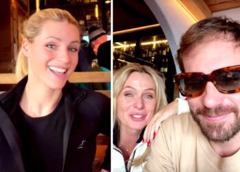Michelle Hunziker e Tomaso Trussardi in vacanza sulla neve: sono ex, ma sempre insieme