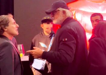 Flavio Briatore e il figlio Nathan presentano il loro brand al Pitti Uomo