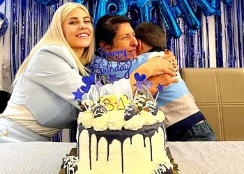 Paola Caruso festeggia la sua adorata mamma adottiva