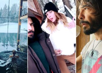 Laura Chiatti e Marco Bocci, weekend romantico sulla neve