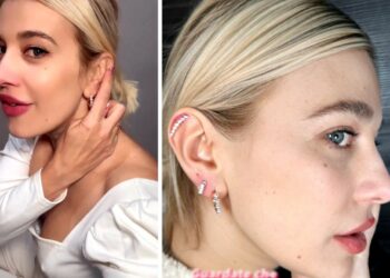 Clizia Incorvaia non vuole più nascondere le orecchie grandi, la soluzione: ''Le ho vestite col piercing''