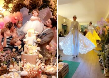 Tutte le foto del compleanno della figlia di Mariano di Vaio