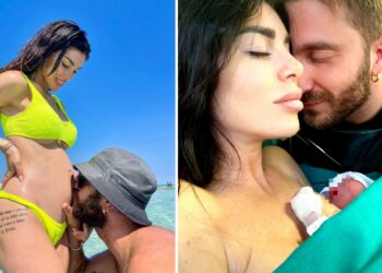 Dalla perdita del bambino alla gioia assoluta: il difficile percorso di Bianca Atzei per diventare mamma in 10 slide