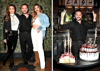 Soleil, Sabrina Salerno e Raffaella Fico: tanti vip al 43esimo compleanno di Antonello Lauretti