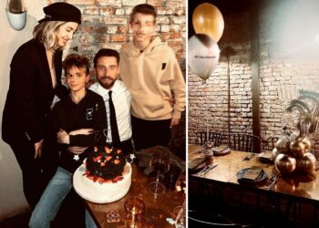 Claudio Marchisio festeggia 37 anni con la famiglia