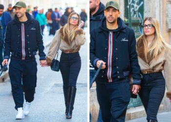 Chiara Nasti, mamma da 3 mesi, si concede un romantico giro in centro a Roma da sola col compagno Mattia Zaccagni: foto