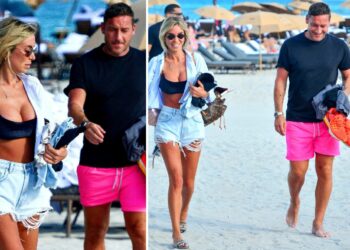 Francesco Totti e Noemi Bocchi, tutte le foto della vacanza in America coi figli di lui