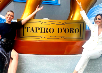 La reunion delle veline Giorgia Palmas e Elena Barolo