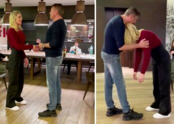 Teo Mammucari ipnotizza Ilary Blasi