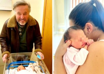 Christian De Sica è diventato nonno